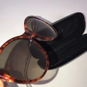 Preloved Gucci sunglasses GG-3771-S - HRT/HA NWT Gucci Crystal Bamboo Cat Eye Sunglasses Polarized 56mm  main image 4